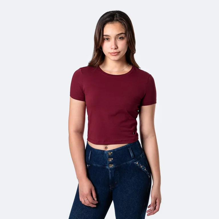 Polo Basico Jersey Full Lycra Fijji Mujer