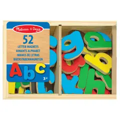 MELISSA & DOUG - Imanes madera de letras