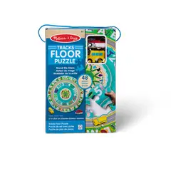 MELISSA & DOUG - Rompecabezas para piso 48 piezas alrededor de la orilla