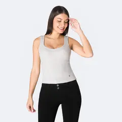 PIONIER - Polo Rib Lycrado Mujer Axitia