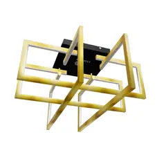 GENERICO - Lámpara de Techo 65W Led 3 en 1 Black