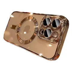 PERU IMPORTACIONES - CASE IPHONE 15 PRO MAX DORADO