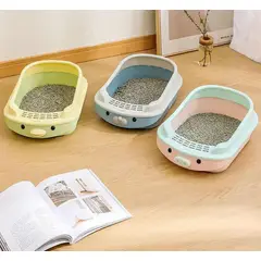 GENERICO - ARENERO SEMICERRADO PARA GATOS VERDE