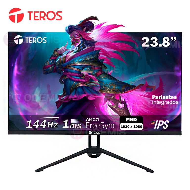 Monitor plano TE-2417S 238 FHD IPS 144Hz HDMI DP VESA
