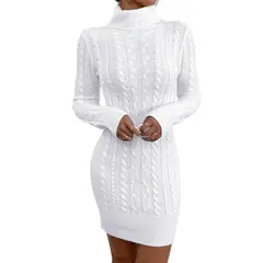 GENERICO - Vestido Mujer Mlarga Hilo 359G-30 Color Blanco