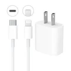 OEM - Combo Cargador 20W + Cable Lightning 1m