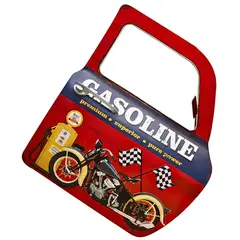 GENERICO - Cuadro metálico tipo puerta automóvil clásico