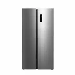 MIDEA - Refrigeradora Side By Side 460L MDRS710FGR46PE No Frost Inverter Inox