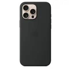 APPLE - CASE SILICONA PARA IPHONE 16 PRO MAX NEGRO