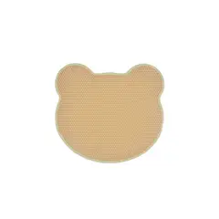 GENERICO - TAPETE PARA SALIDA DE ARENERO GATO - BEAR