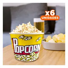 RYBIU IMPORT - Pack6 Cubo Diversion y Sabor en Amarillo Y+Regalo Stickers