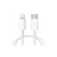 GENERICO - Cable Cargador C a Lightning 1 m para iPhone