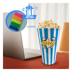 RYBIU IMPORT - Pack4 Cubo de Alimentos Ricos en Azul Y+Banderitas Adhesivas