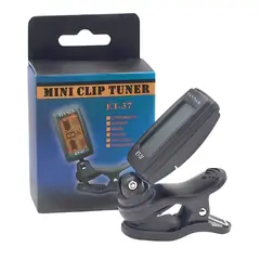 GENERICO - Afinador Digital para Guitarra -Instrumentos Musicales ET-37