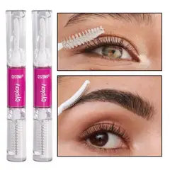 CYZONE - Set x 2 SECRET LASH Máscara incolora fijación pestañas cejas