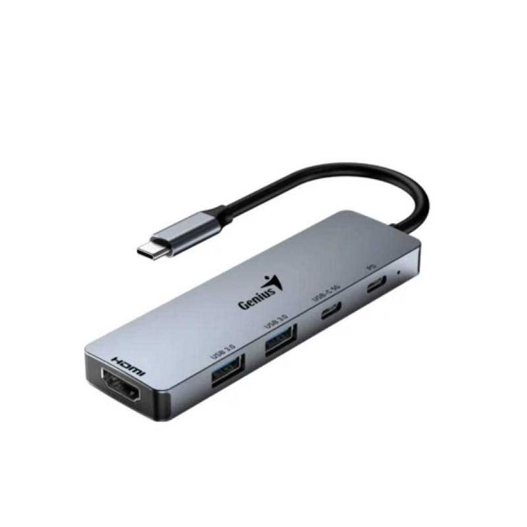 HUB UH-500 USB-C 5 EN 1 PUERTOS USB 3.0 /USB-C /HDMI