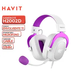 HAVIT - AUDIFONO GAMENOTE H2002D BLANCO