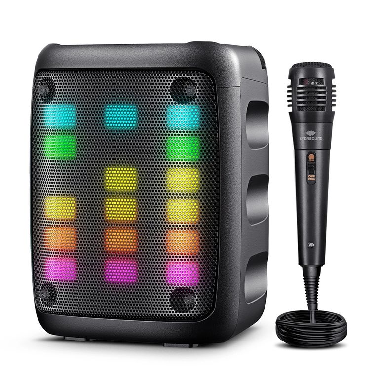 Parlante Portatil modelo EQUALIZER - BT LED RGB FM USB