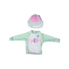 PILLIN - Set Polo de baño Bebe Niña PVW845VER