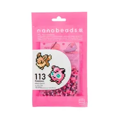 POKEMON - Nanobeads Mini Set Eevee Jigglypuff