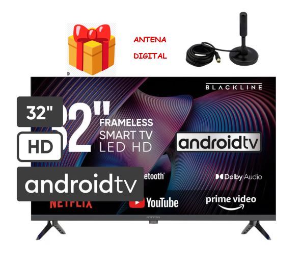 TELEVISOR SMART TV HD 32 BL-TV32HEG5F4PE LED+ANTENA