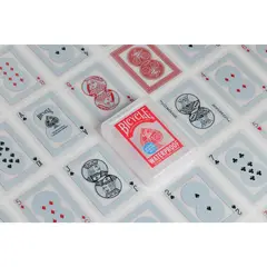 GENERICO - Cartas Poker Bicycle Original Rojo Plástico Impermeable