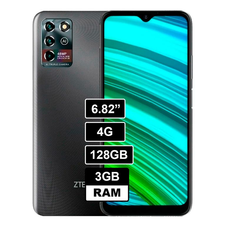 Celular Blade V30 Vita 128GB 3GB RAM GRIS