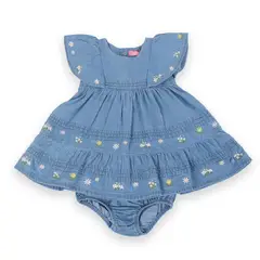 PILLIN - Vestido Bebe Niña PVA709-24CEL