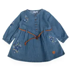 PILLIN - Vestido Bebe Niña PVB707-25DEN