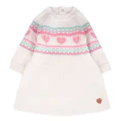 PILLIN - Vestido Bebe Niña PVB918-25CRU