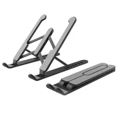 GENERICO - Soporte Ajustable Para Laptop Notebook Macbook con 6 Posiciones PVC