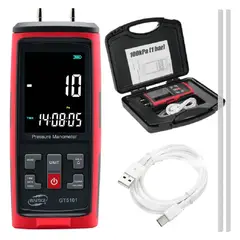BENETECH - Manómetro Digital Medidor de Presión Diferencial - GT5101