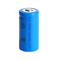 BESTON - Pila CR123A 16340 1600mAh 3.7V Recargable Li-Ion
