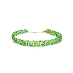 SAMANTHA PINTO HANDMADE ACCESSORIES - Collar Esmeralda Verde