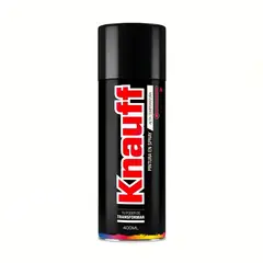 KNAUF - Pintura Spray Alta Temperatura Negro Brillante 400ML KNAUFF