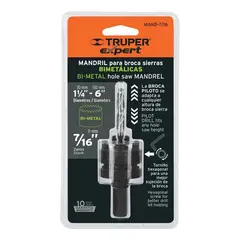 TRUPER - Mandril Zanco 716 Para Brocasierras Bimetálicas