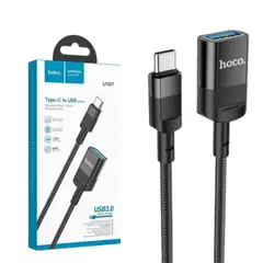 HOCO - Cable Extension Alargador Adaptador OTG Type C A USB HEMBRA 120CM U107