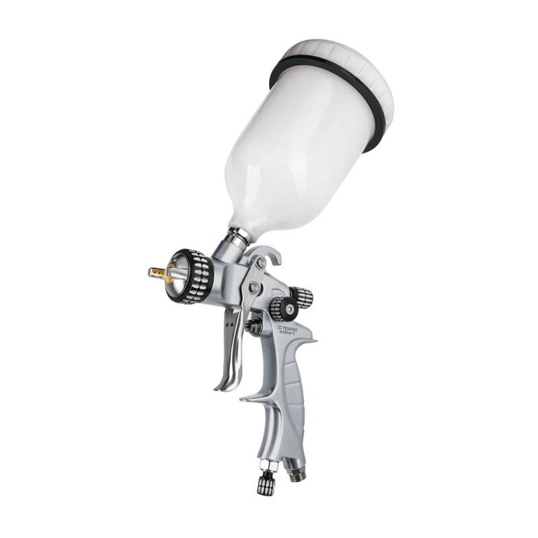 Pistola para pintar gravedad HVLP vaso plástico 14 mm - 14031