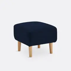 NACIONAL - Reposapiés Puff Moderno De 4 Patas - Edmur