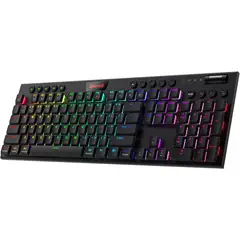 REDRAGON - Teclado HORUS Negro K618-RGB-Red Inalambrico Red Switch