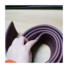 GENERICO - Protector de Bordes Rollo x 2 Mts Set 2 Unds Caoba