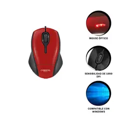 GENERICO - Pack6 Cursor Elegante Dvinci en Color Rojo