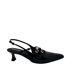SAPATU - ZAPATO DE VESTIR MUJER MM SLINGBACK NEGRO CHAROL