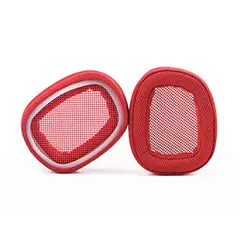 GENERICO - Almohadillas para audífonos Logitech G433 G233 g-pro G533 G231 rojo