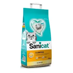 GENERICO - Sanicat Clumping Arena Sanitaria Aglomerante para gatos 5KG
