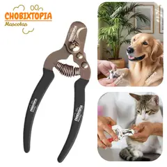 GENERICO - CORTAUÑAS TIJERA PARA GATOS Y PERROS - MASCOTA NEGRO PLANO