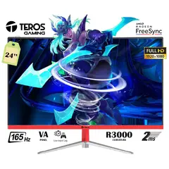 TEROS - MONITOR GAMING TE-2471G 238 CURVO VA FHD165Hz 2msFreeSync
