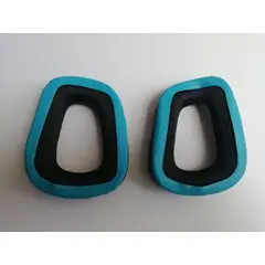 GENERICO - Almohadillas para audífonos logitech g331 g332 g432 g431 negro celeste