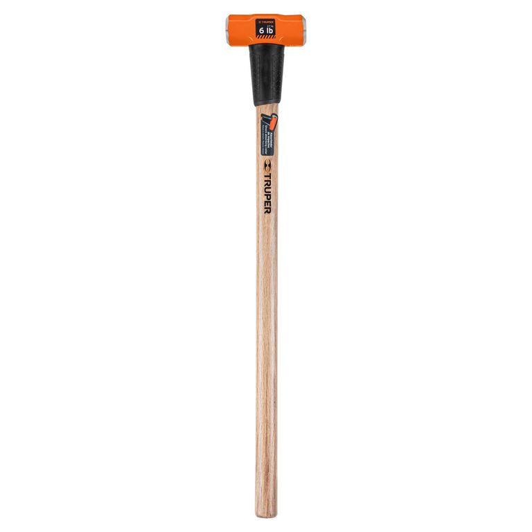 Comba 6 lb (2.7 kg) Octagonal Mango de Madera Largo 16509 Truper