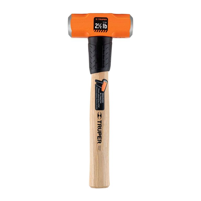 Comba 2.5 lb (1.1 kg) Octagonal Mango de Madera 17045 Truper